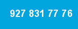 927 831 77 76